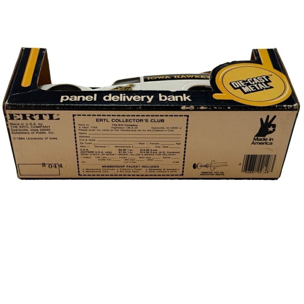 '50 CHEVY IOWA HAWEYES PANEL DELIVERY CAST IRON BANK TRUCK - Picture 12 of 12